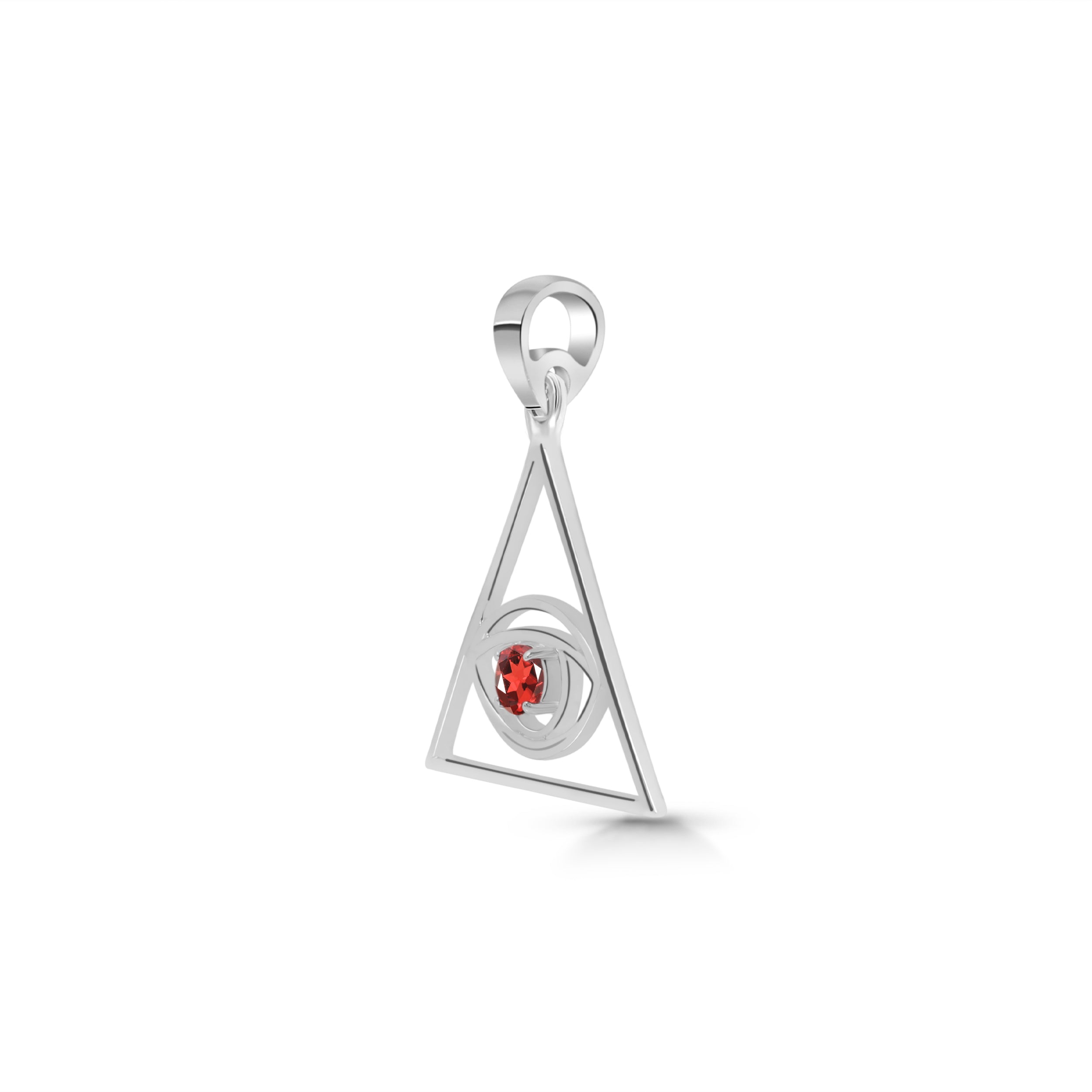 Garnet Pendant-(GAR-SN-175.)